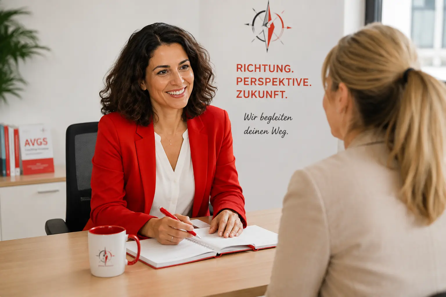 Persönliches AVGS Coaching in Hamburg im Einzelgespräch